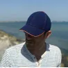 Navy Baseball Cap - le Chapoté Paris Reference: 10476 | Traclet Hat Shop
