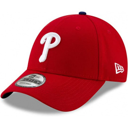 Philadelphia Flock Logo 9 Forty Cap in Red and Black - New Era