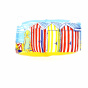 Fantasy Beach White Elastic Mask - Traclet