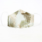 White Elastic Fantasy Leaves Face Mask - Traclet
