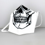 Fancy Elastic Skeleton Mask White- Traclet