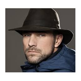 Hatland Sanbourne Brown Traveller Hat