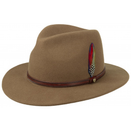 Brown Beige Rantoul Traveller Hat - Stetson