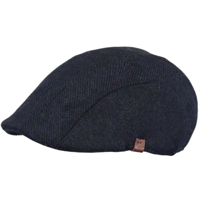 Dublin Wool Duck Bill Cap Navy Blue - Barts Reference: 3778 | Chapellerie Traclet