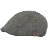 Dublin Grey Wool Duck Bill Cap - Barts Reference: 4739 | Chapellerie Traclet