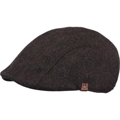 Casquette Bec de Canard Dublin Laine Marron- Barts Reference : 4838 | Chapellerie Traclet