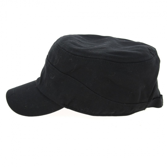 Black Winter Urban Army Cap - Traclet