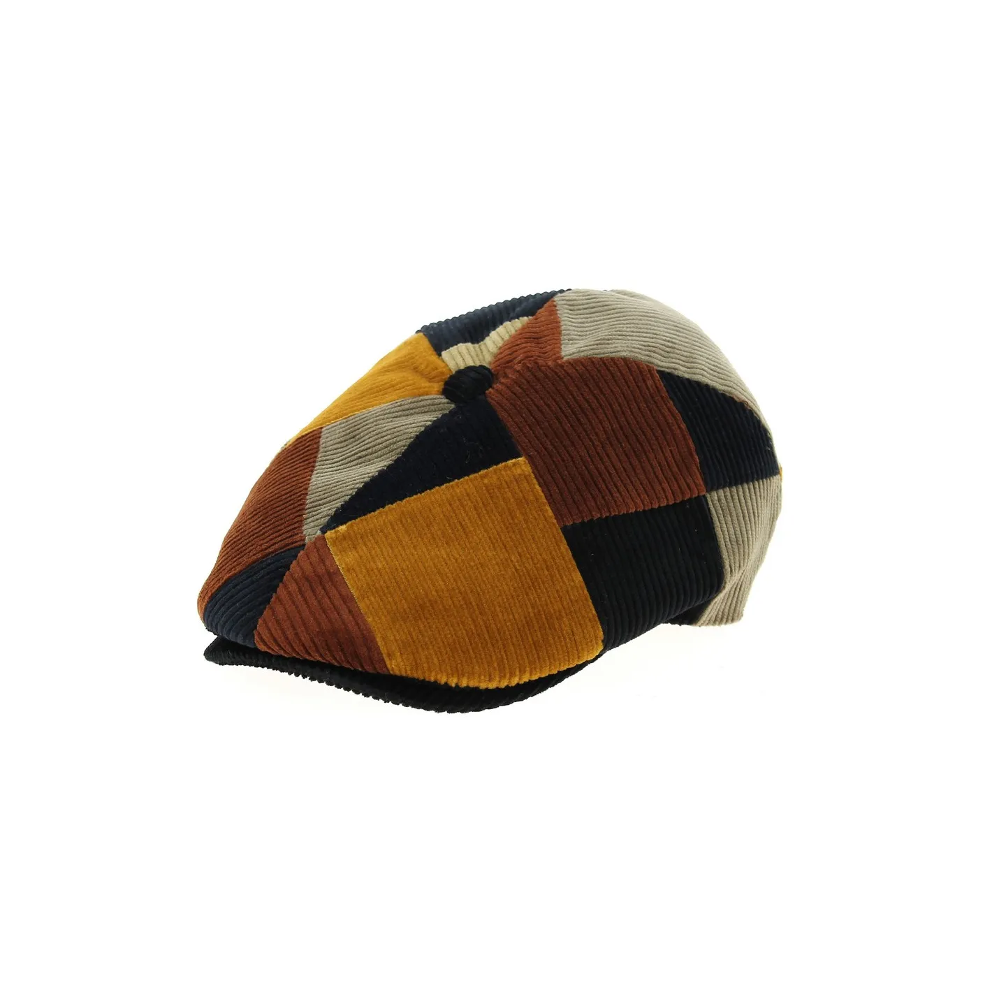Casquette Irlandaise Montréal Patchwork Coton- Traclet