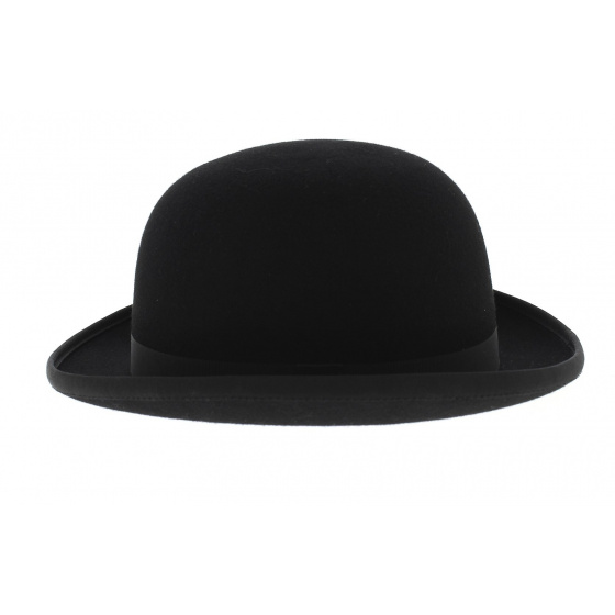 Chapeau Melon Feutre Laine Noir - Traclet