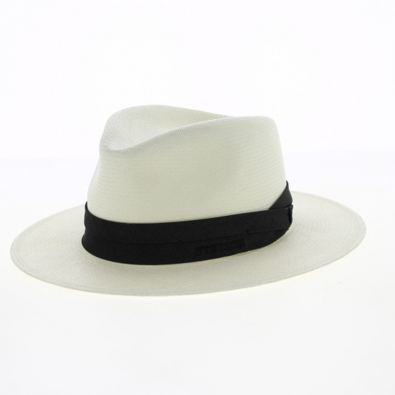 Jefferson Bleached Panama Hat - Stetson