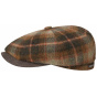Stetson Hatteras Kansas Wool Plaid Cap