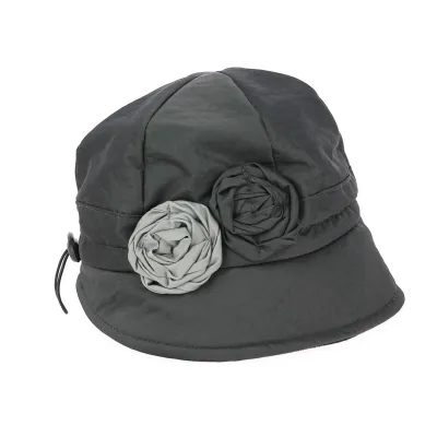 Erika Gray Rain Cloche Hat - Traclet Reference: 6311 | Traclet Hat Shop