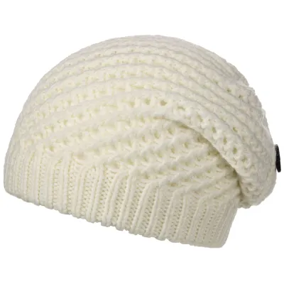Béret Laine Tricot Barascon Crème - Traclet Reference : 11020 | Chapellerie Traclet