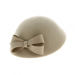 Béret Formé Laine beige - Traclet
