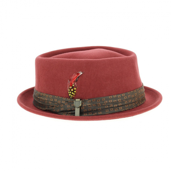 Stout Porkpie Hat brick - Brixton