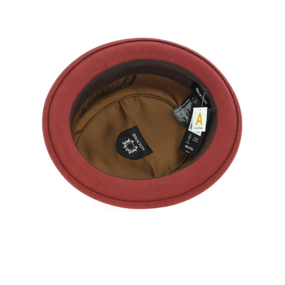 Stout Porkpie Hat brick - Brixton