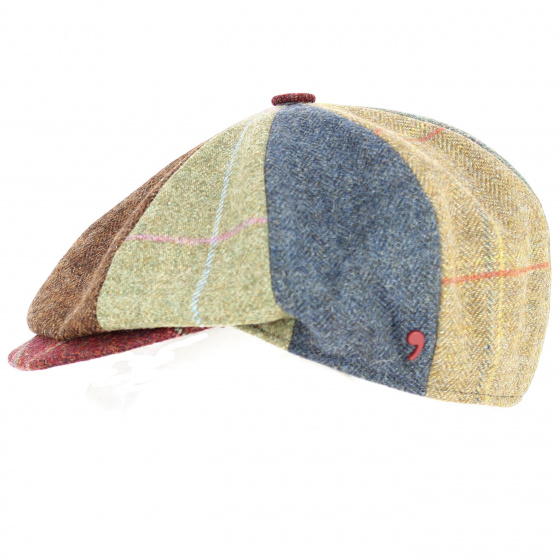 Salford Patchwork Irish Cap - ALFONSO D'ESTE Salford Patchwork Irish Cap - ALFONSO D'ESTE