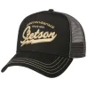 Black American Heritage Trucker Baseball Cap - Stetson Reference: 11053 | Traclet Hat Shop