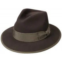 Chapeau Traveller Louisville Marron Laine & Cachemire- Stetson Reference : 11060 | Chapellerie Traclet