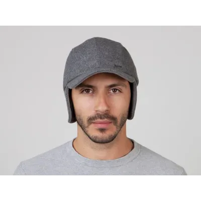 Casquette Baseball Active Cache-Oreilles Gris - Barts Reference : 8387 | Chapellerie Traclet