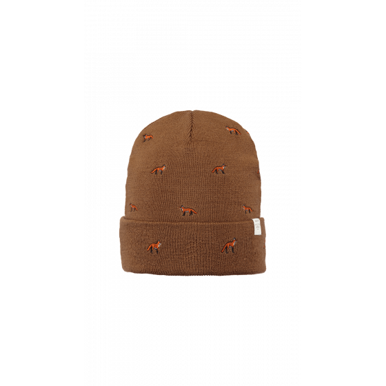 Bonnet Court Vinson Broderie Renard Camel - Barts