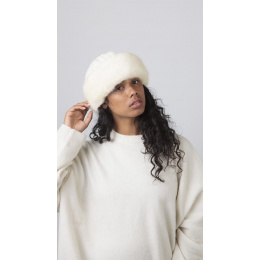 Bonnet-Toque Cable Fausse Fourrure Marron - Barts
