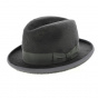 homburg mitterand grey hat