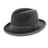Chapeau Homburg Francois Mitterrand gris Reference : 11094 | Chapellerie Traclet