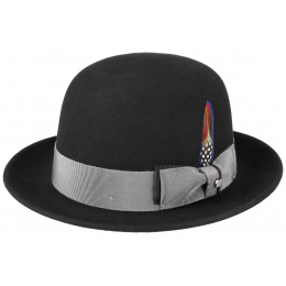 Black Crown Bowler Hat - Stetson