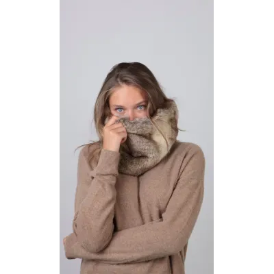 Mickelle fourrure Tour de Cou Beige- Barts - boutique Traclet Reference : 11104 | Chapellerie Traclet