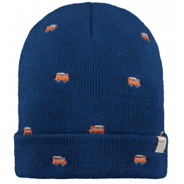 Kids Vinson Beanie with Fire Truck Embroidery - Barts