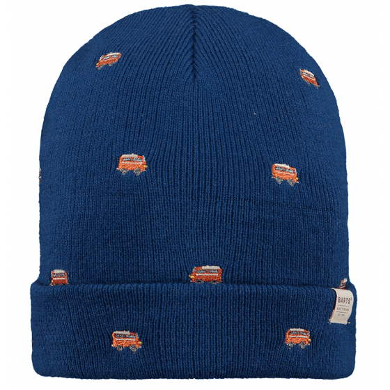 Kids Vinson Beanie with Fire Truck Embroidery - Barts