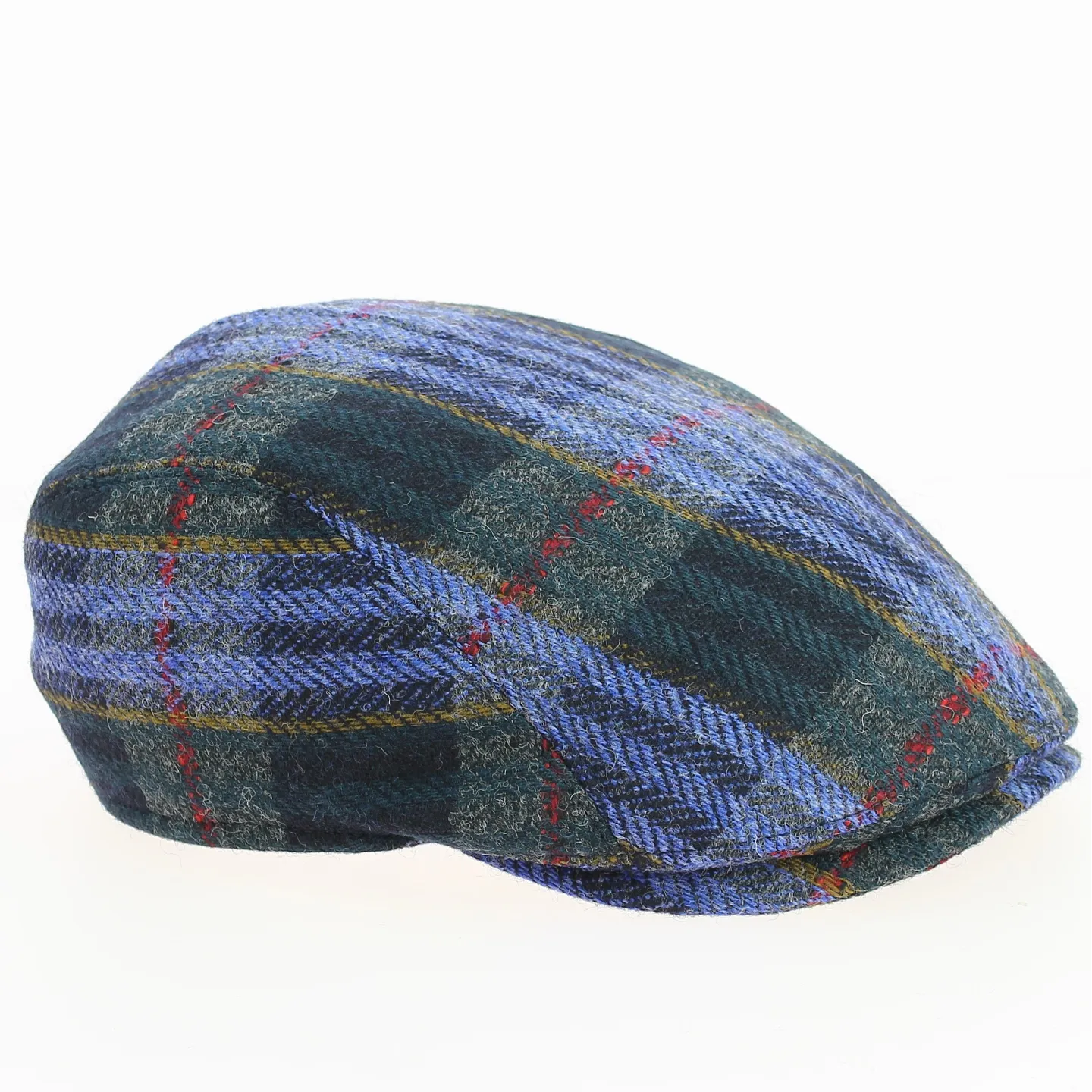 Casquette plate carreaux bleu Jackson- göttmann Reference : 11098 | Chapellerie Traclet