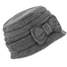 Chapeau Cloche Anushka Polaire Gris - Traclet
