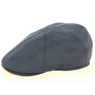 Casquette Bombée London Lin Gris - Marone Reference : 2496 | Chapellerie Traclet
