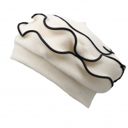 Béret Polaire Femme Cordelle Ecru - Traclet