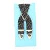 Caloire Black Fancy Suspenders - Traclet Reference: 11126 | Traclet Hat Shop