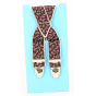 Fancy Caloire Burgundy Suspenders - Traclet