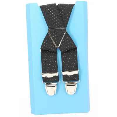 Vivans Fancy Black Suspenders - Traclet Reference: 11134 | Traclet Hat Shop