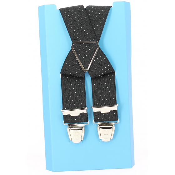 Vivans Fancy Black Suspenders - Traclet