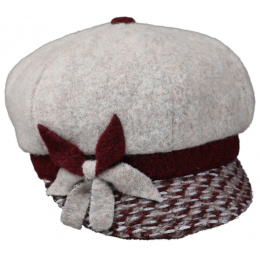 Casquette gavroche Jordana beige - TRACLET