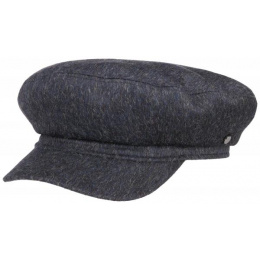 Navy Virgin Wool Sailor Cap - Stetson