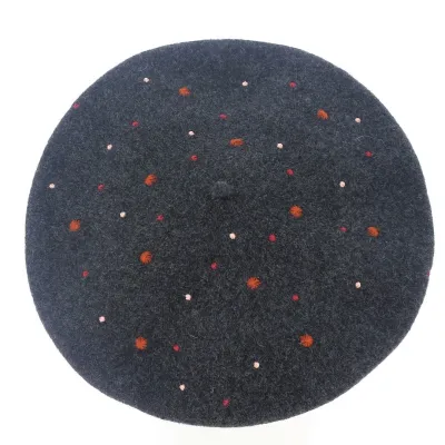 Beret fantaisie laine Reference : 11129 | Chapellerie Traclet