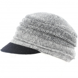 Ravarino Grey Newsboy Cap - Traclet
