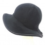 black fleece hat- Traclet