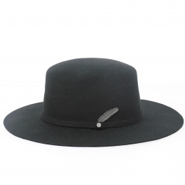 Amish hat Black wool felt felt - Stetson