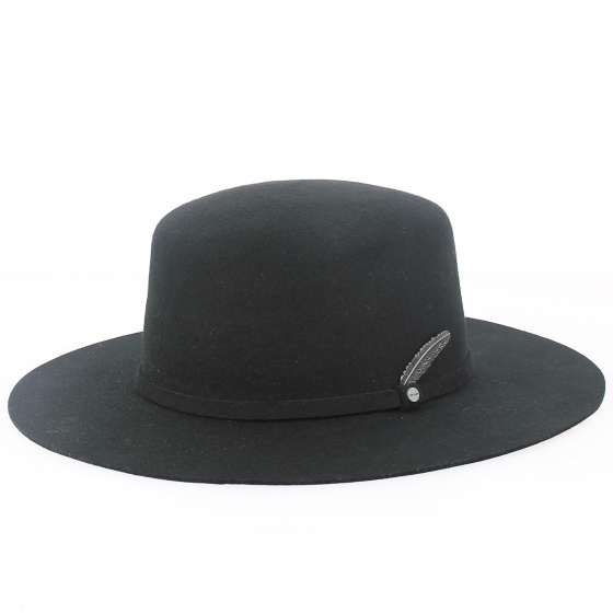 Black Wool Felt Amish Hat - Stetson