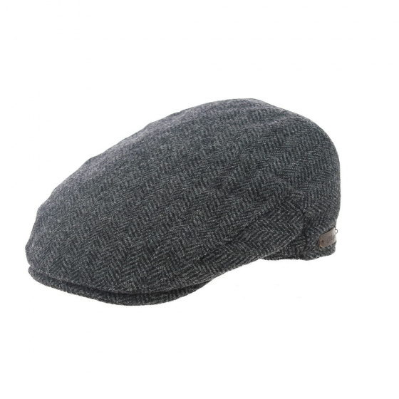 Wicklow flat Herrinbone Tweed cap - Traclet