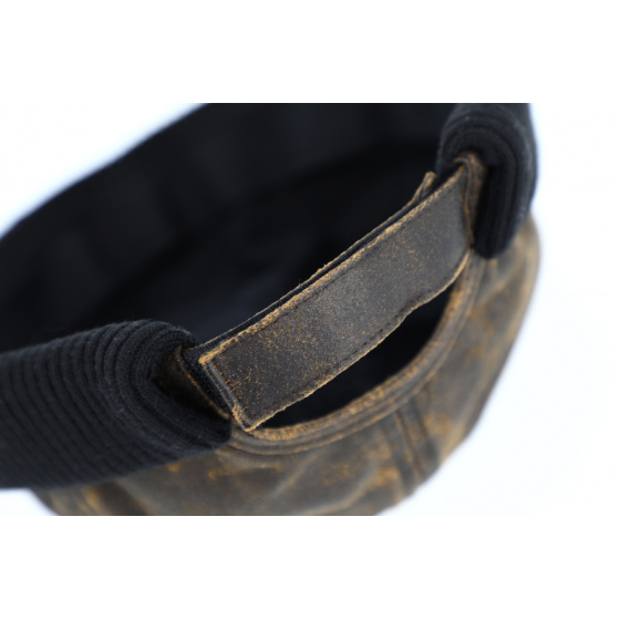 Docker Cap Pissot Cotton Brown or Black - Traclet