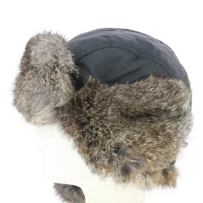 Waterproof ushanka with rabbit fur Reference: 11241 | Traclet Hat Shop